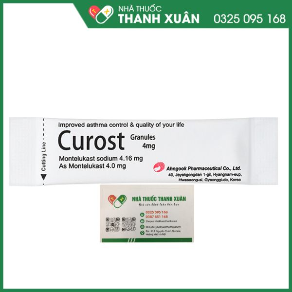 Curost 4mg - Thuốc điều trị và dự phòng hen phế quản